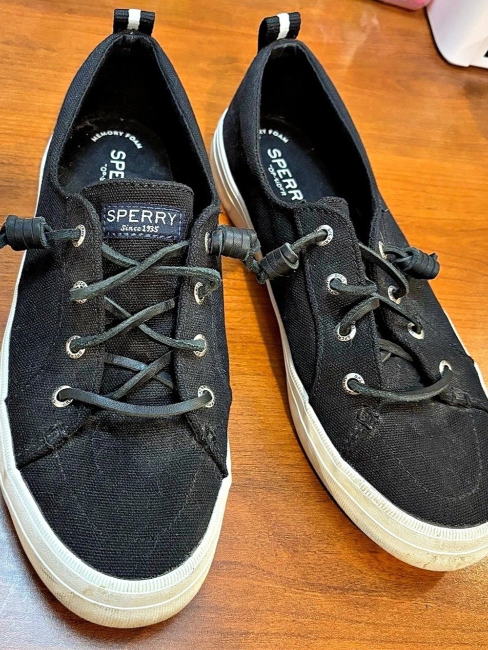 Sperry Canvas boat shoes US 8.5